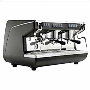 Nuova Simonelli Appia Life 2 Gruplu Tall Cup Tam Otomatik Espresso Kahve Makinesi Siyah